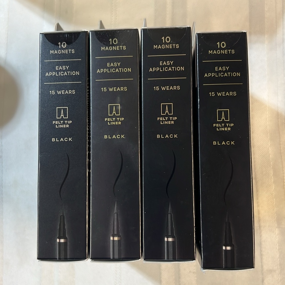 4 pairs EYLURE London Pro Magnetic eyeliner and lash system Luxe silk marquise - Picture 4 of 4